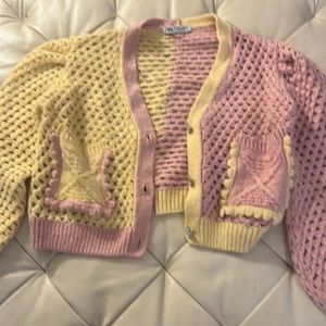 Zara knit jacket